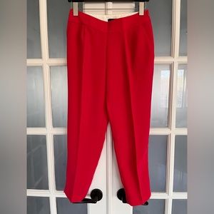 Curator pants in Red, J Crew Collection